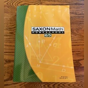 SAXON MATH HOMESCHOOL 6/5